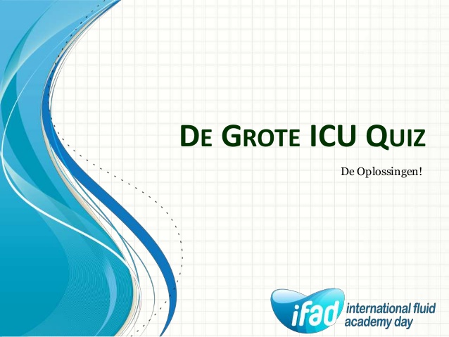 De Grote ICU Quiz