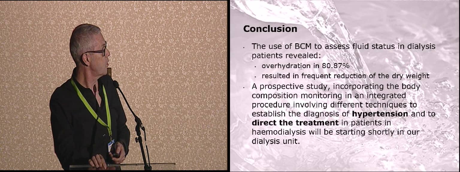 The use of bioimpedance spectroscopy to monitor the fluid status in hemodialysis patients